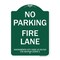 Signmission Sacramento No Parking Fire Lane City Code 15.36.010 CVC Section 22500.1, A-DES-GW-1824-22973 A-DES-GW-1824-22973 - alternate 1